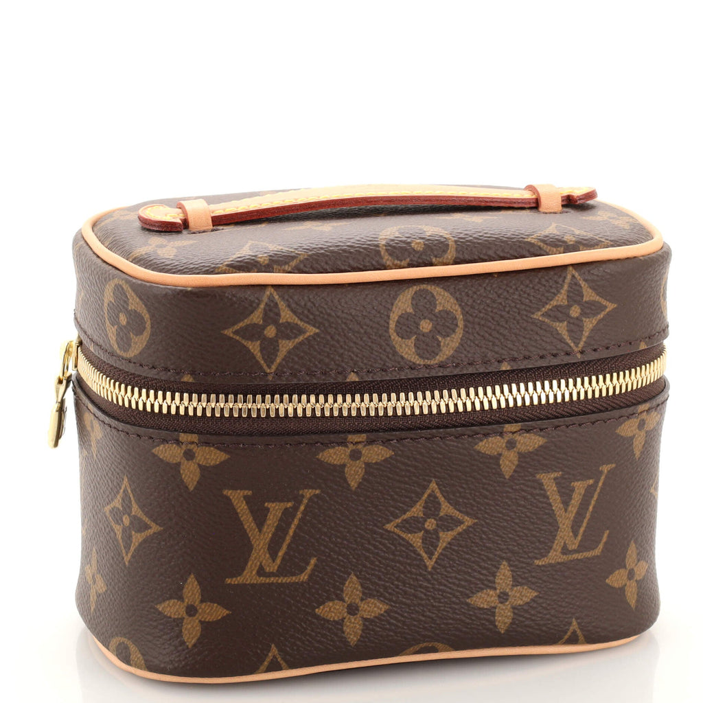 Nice Vanity Case Monogram Canvas Nano