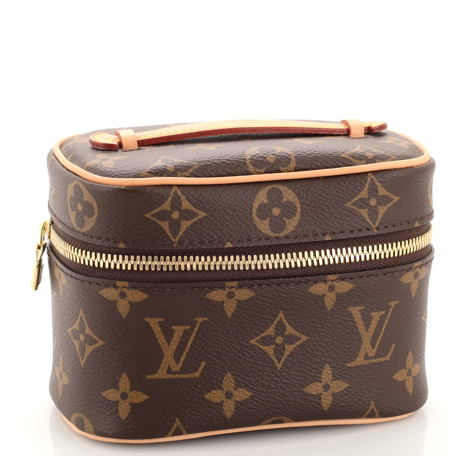 Nice Vanity Case Monogram Canvas Nano