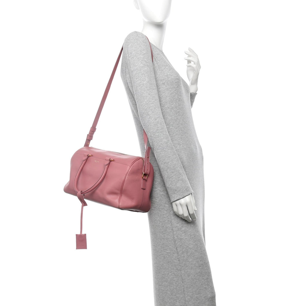 Calfskin Classic Duffle 6 Pink