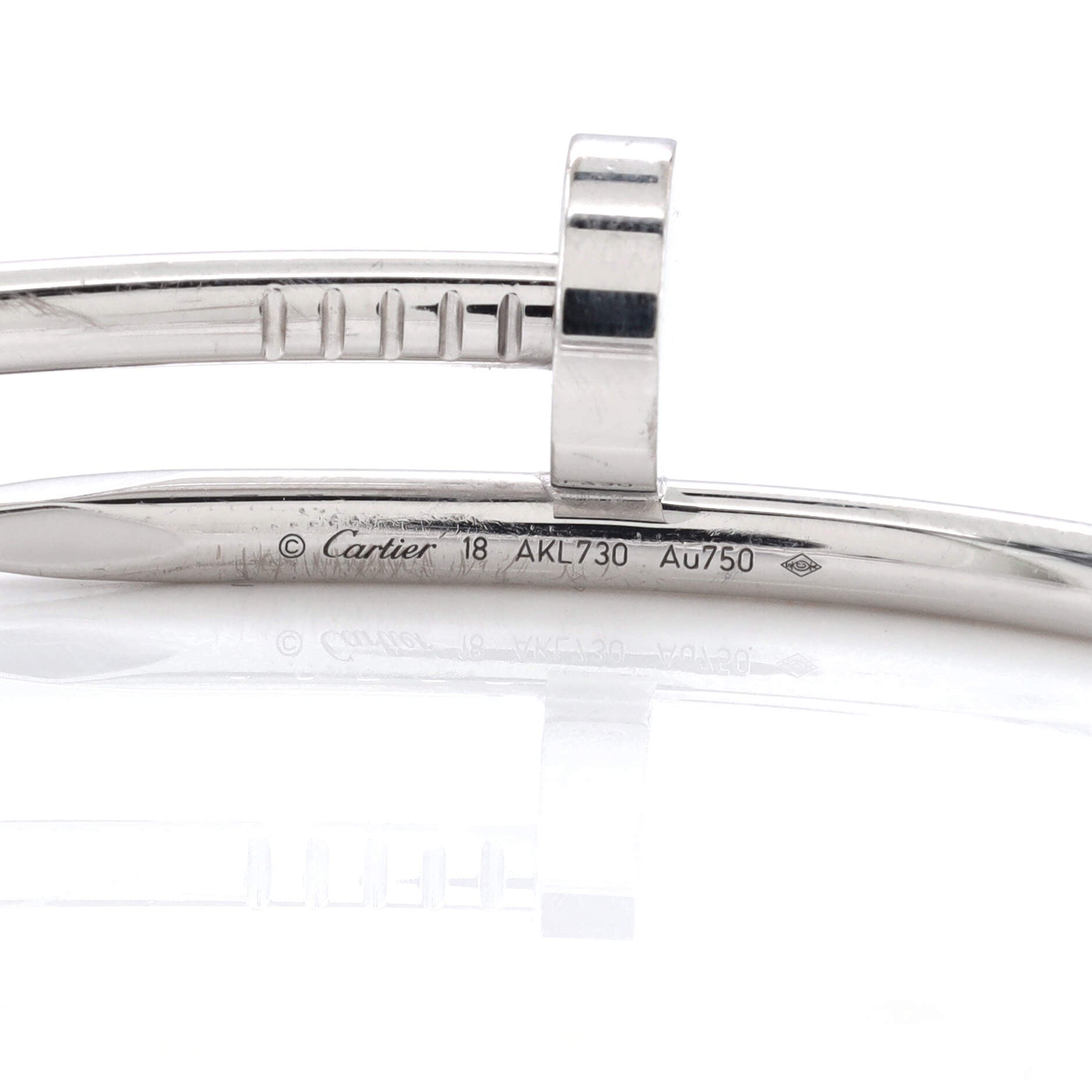 Juste un Clou Bracelet 18K White Gold Classic