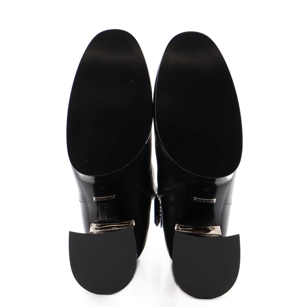 Women's Chrome Ankle Boots Leather