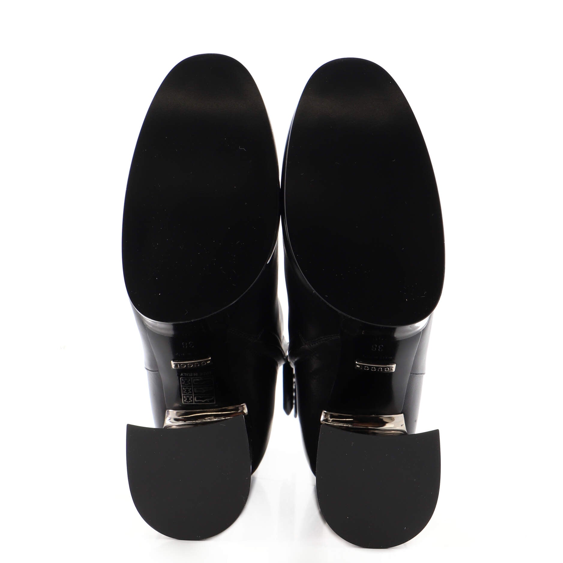Women's Chrome Ankle Boots Leather