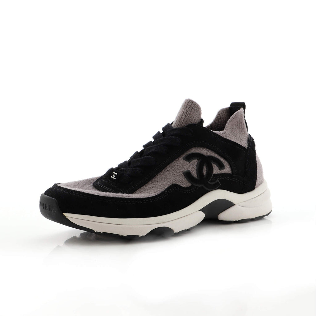 Women's CC Sneakers Fabric and Leather