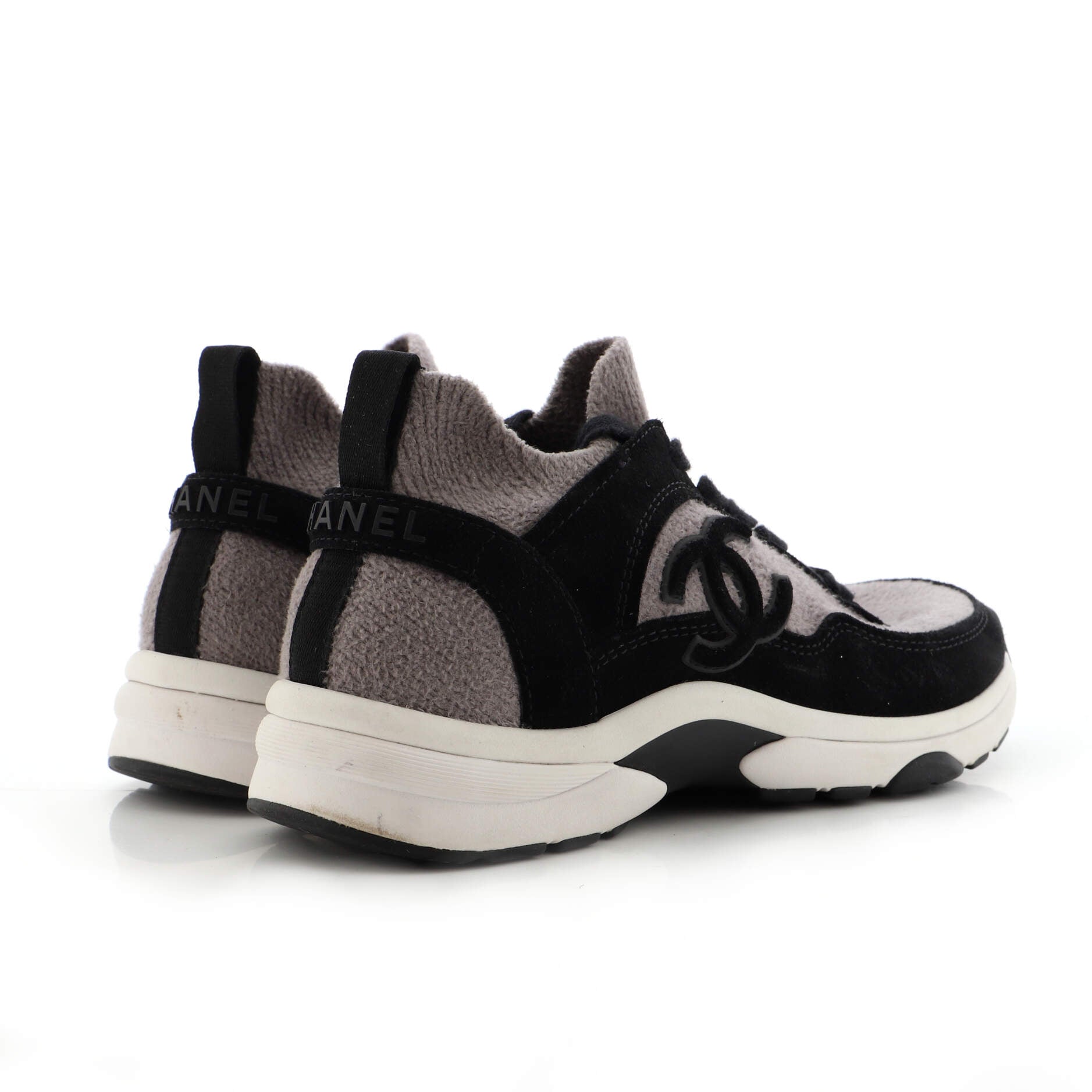 Women's CC Sneakers Fabric and Leather