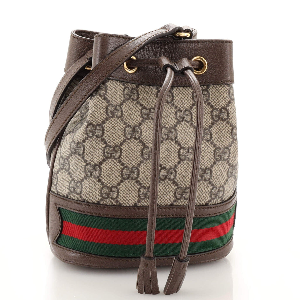 Ophidia Bucket Bag GG Coated Canvas Mini