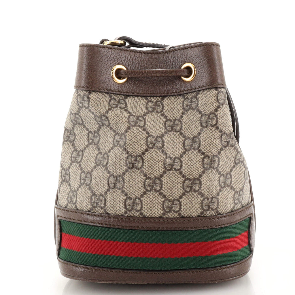 Ophidia Bucket Bag GG Coated Canvas Mini