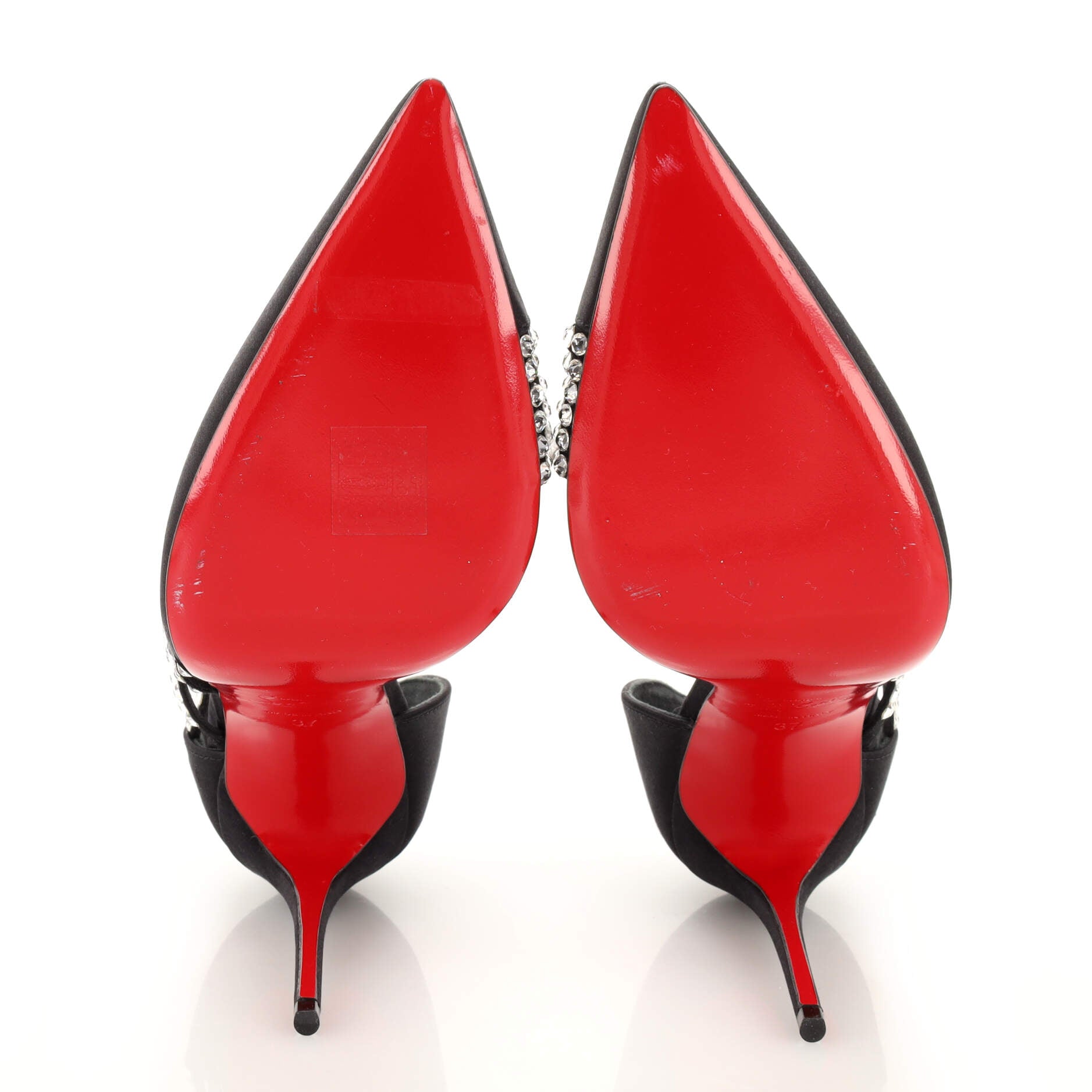 Women's Antinorina Pumps Satin with Crystals 100