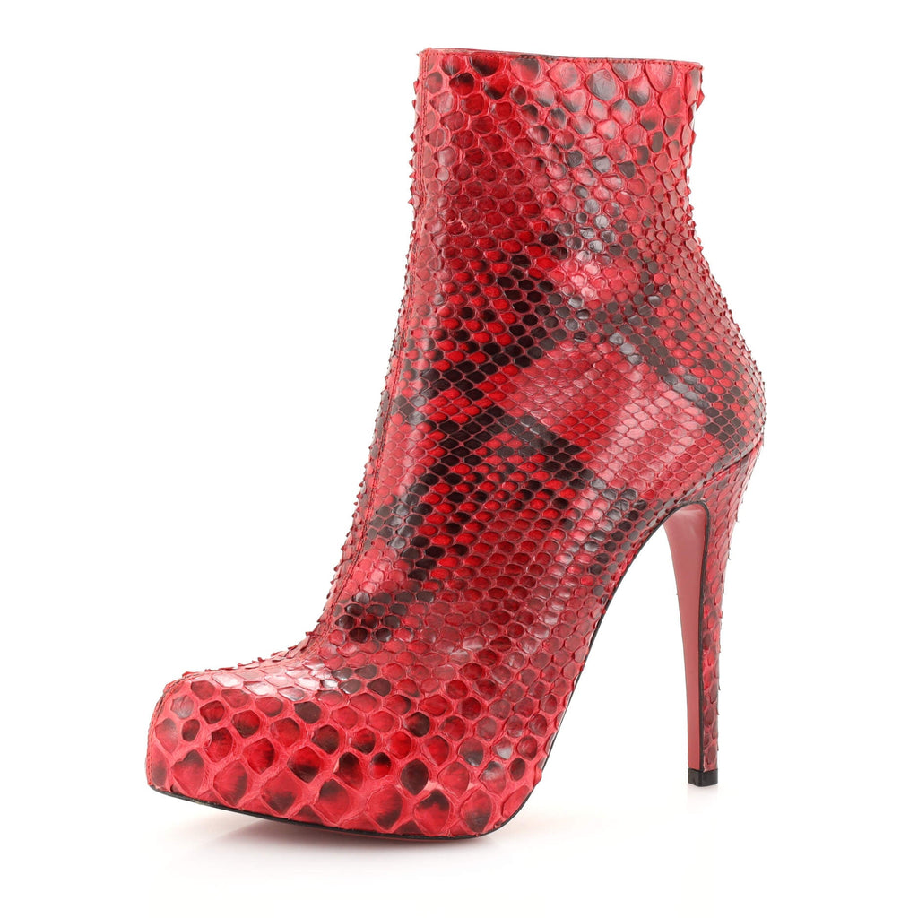 Women's Arielle Platform Ankle Boots Python