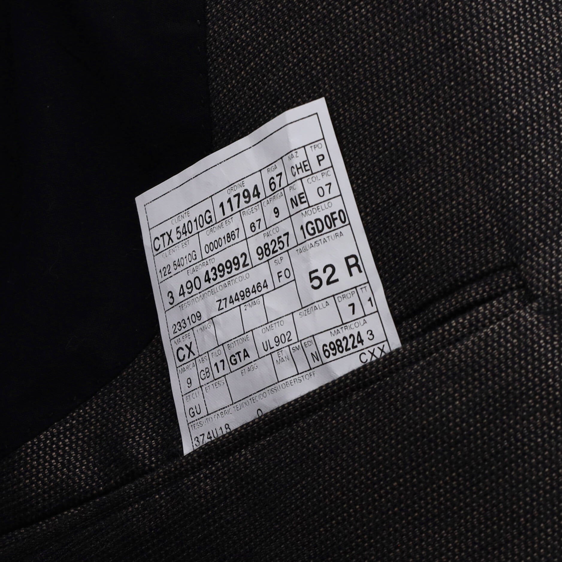 Men's Blazer Embroidered Cotton and Silk