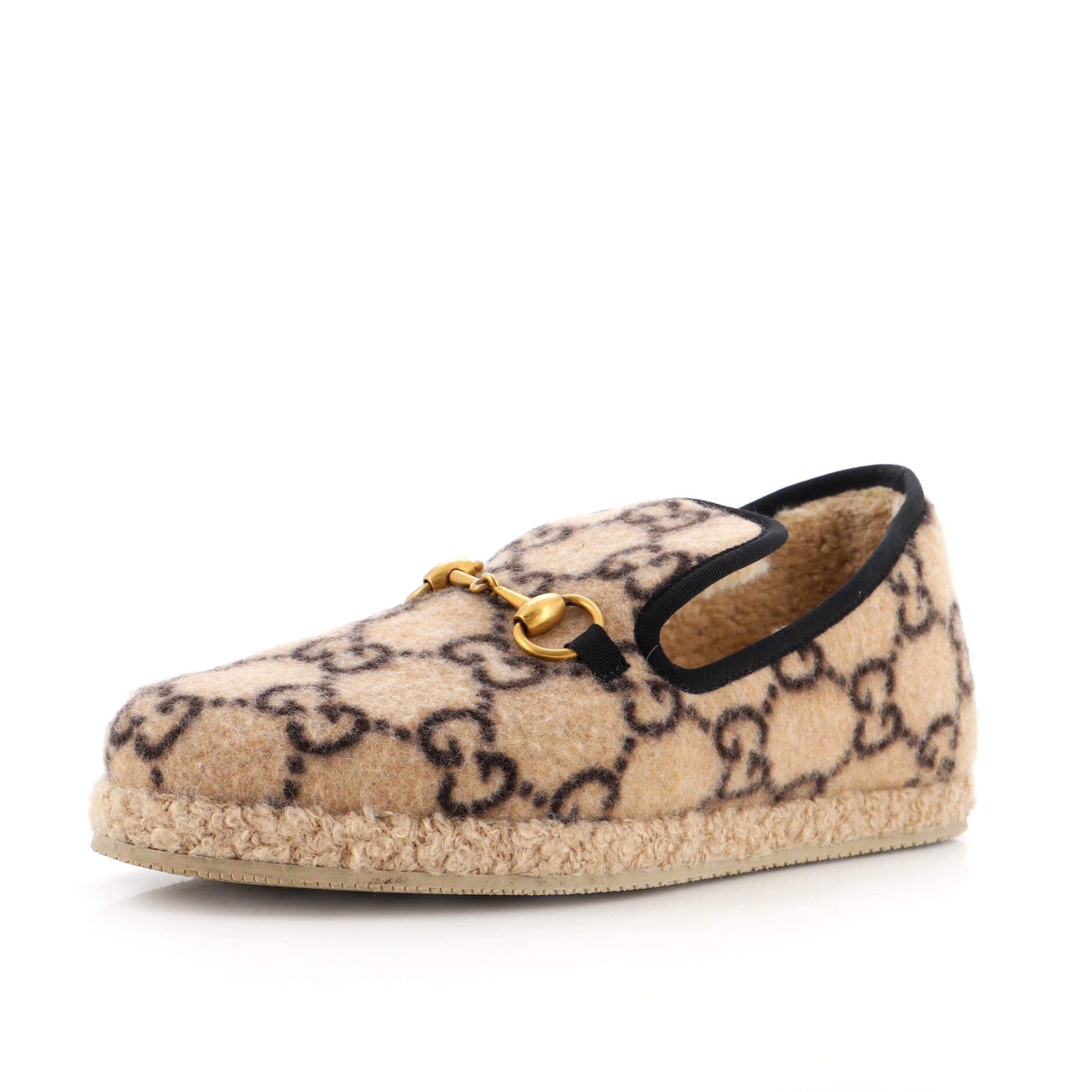 Women's Fria Horsebit Loafers GG Wool
