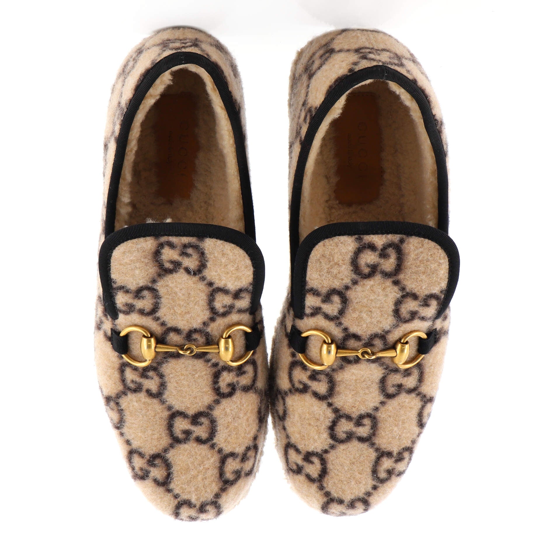 Women's Fria Horsebit Loafers GG Wool