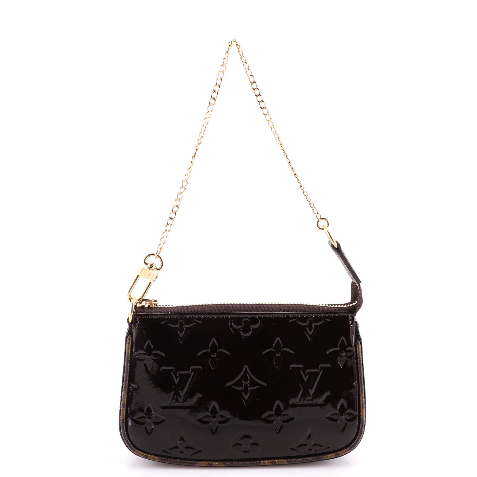 Pochette Accessoires Monogram Vernis with Monogram Canvas Mini