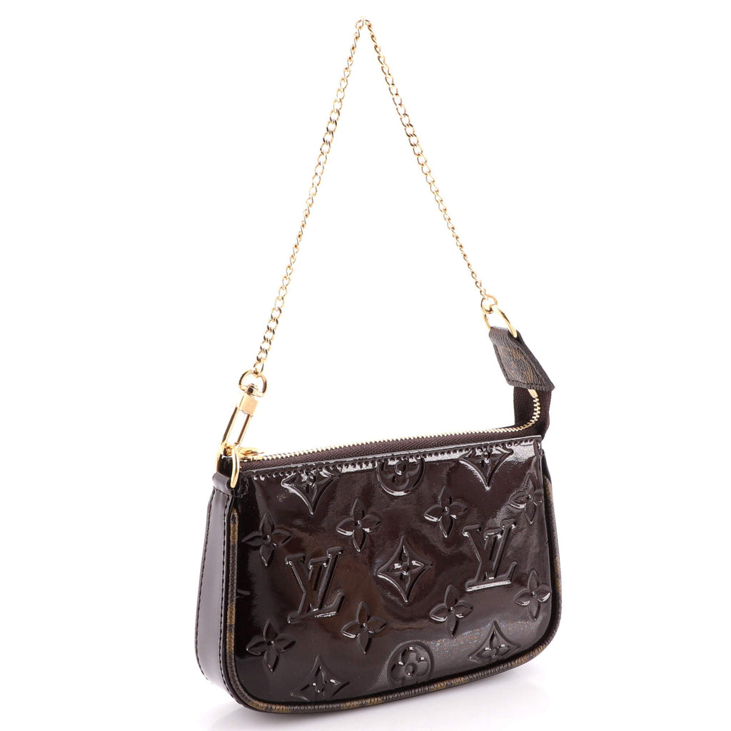 Pochette Accessoires Monogram Vernis with Monogram Canvas Mini