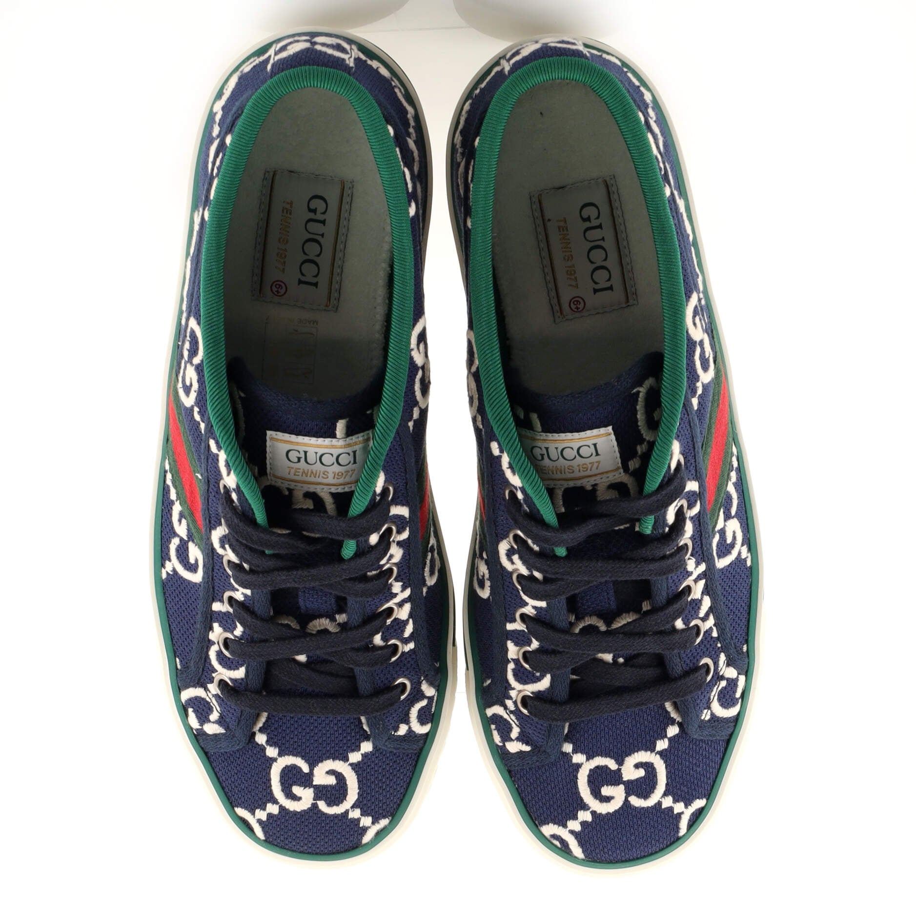 1977 Tennis Sneakers GG Embroidered Canvas