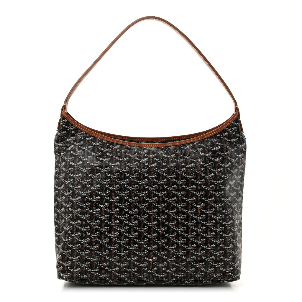 Goyardine Boheme Hobo Black Gold