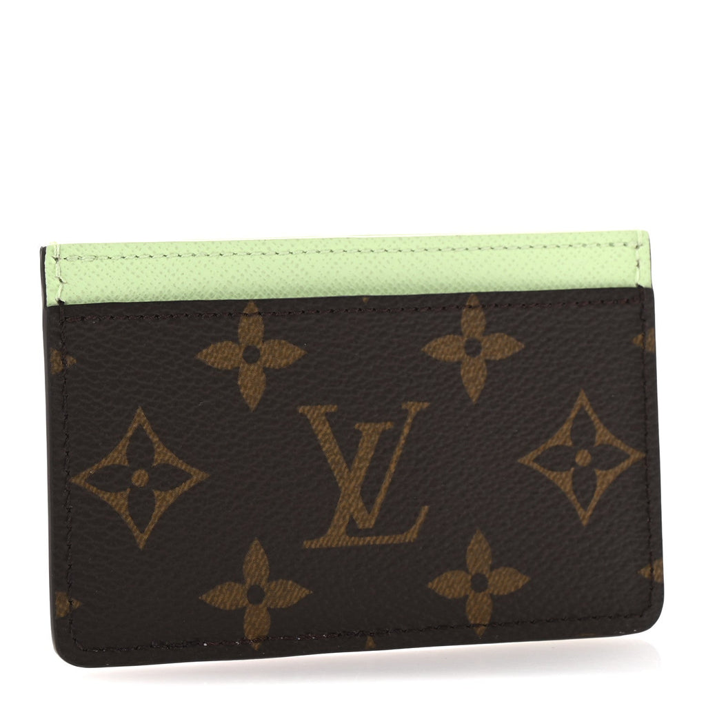 LV X TM Monogram Cherry Blossom  Holder Sakura Brown