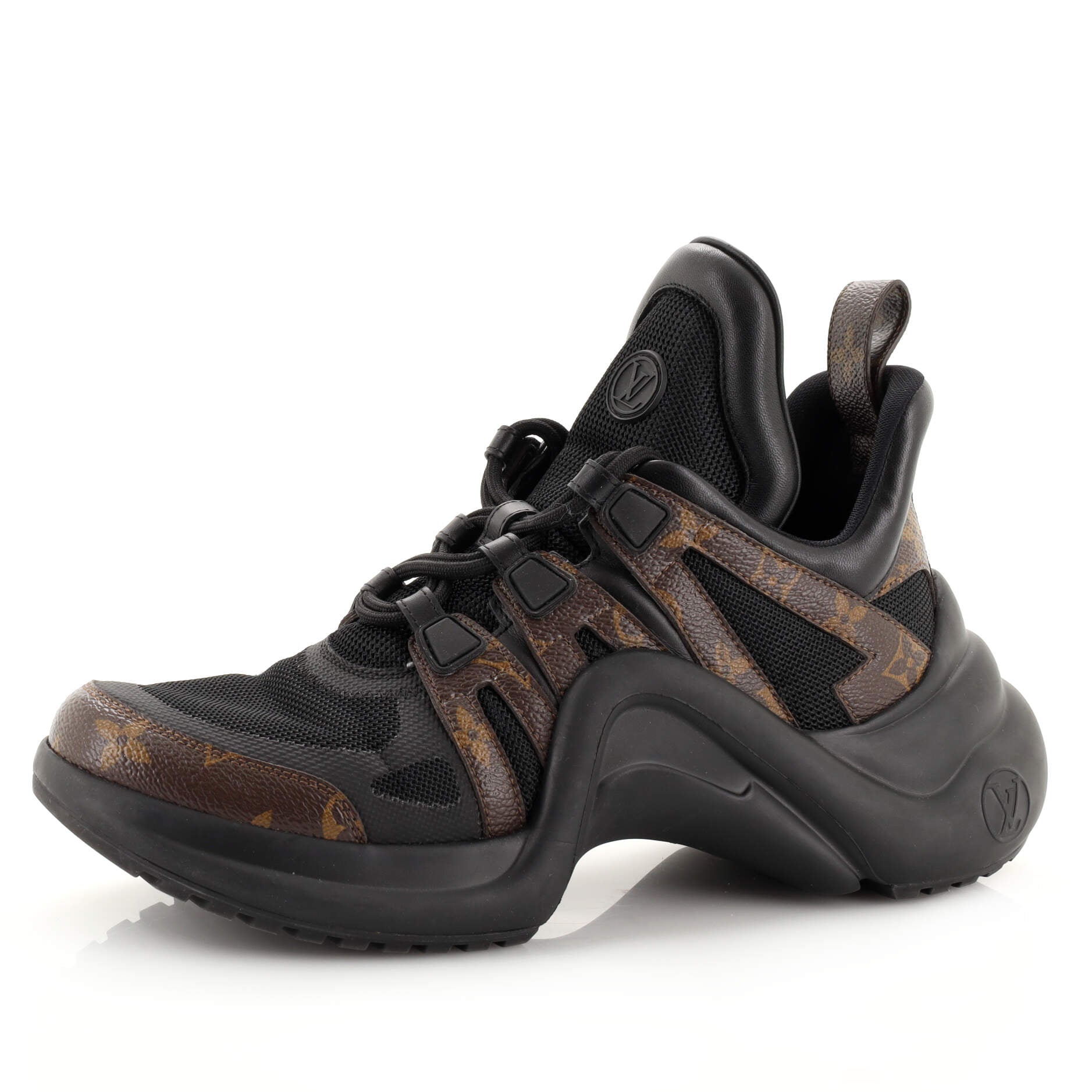 Women's LV Archlight Sneakers Mesh and Monogram Coated Canvas