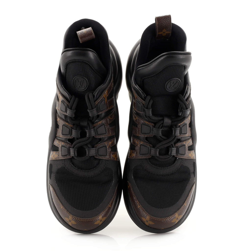 Women's LV Archlight Sneakers Mesh and Monogram Coated Canvas