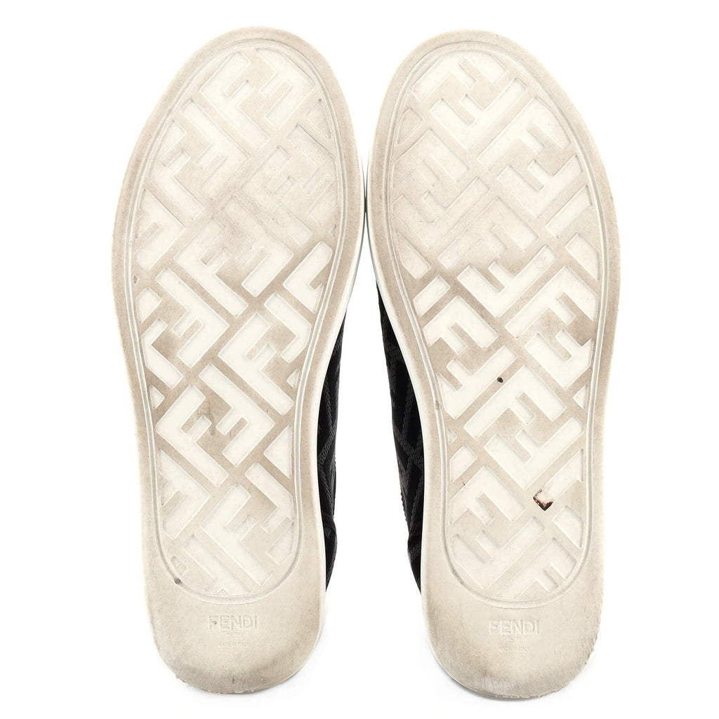 Women's Rise Low-Top Platform Sneakers Perforated Zucca Fabric