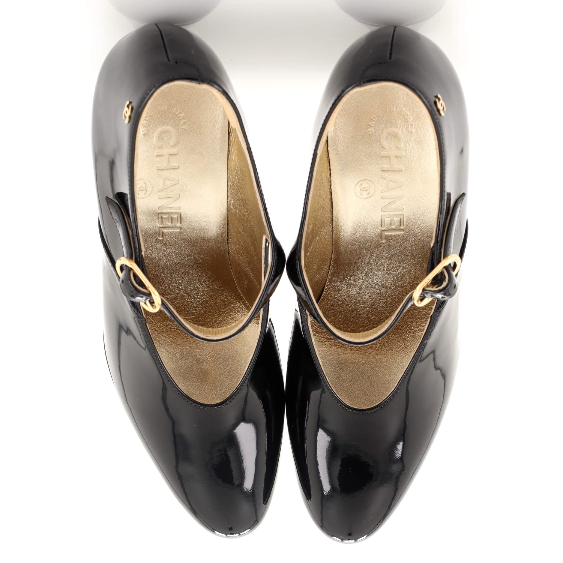 Women's CC Mary Jane Pumps Patent