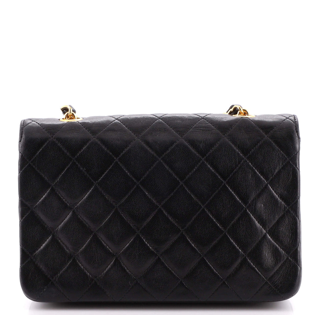 Vintage CC Chain Flap Bag Quilted Lambskin Mini