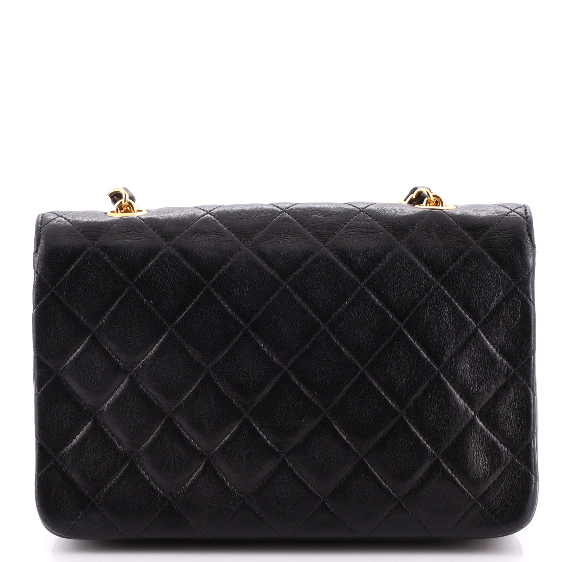 Vintage CC Chain Flap Bag Quilted Lambskin Mini