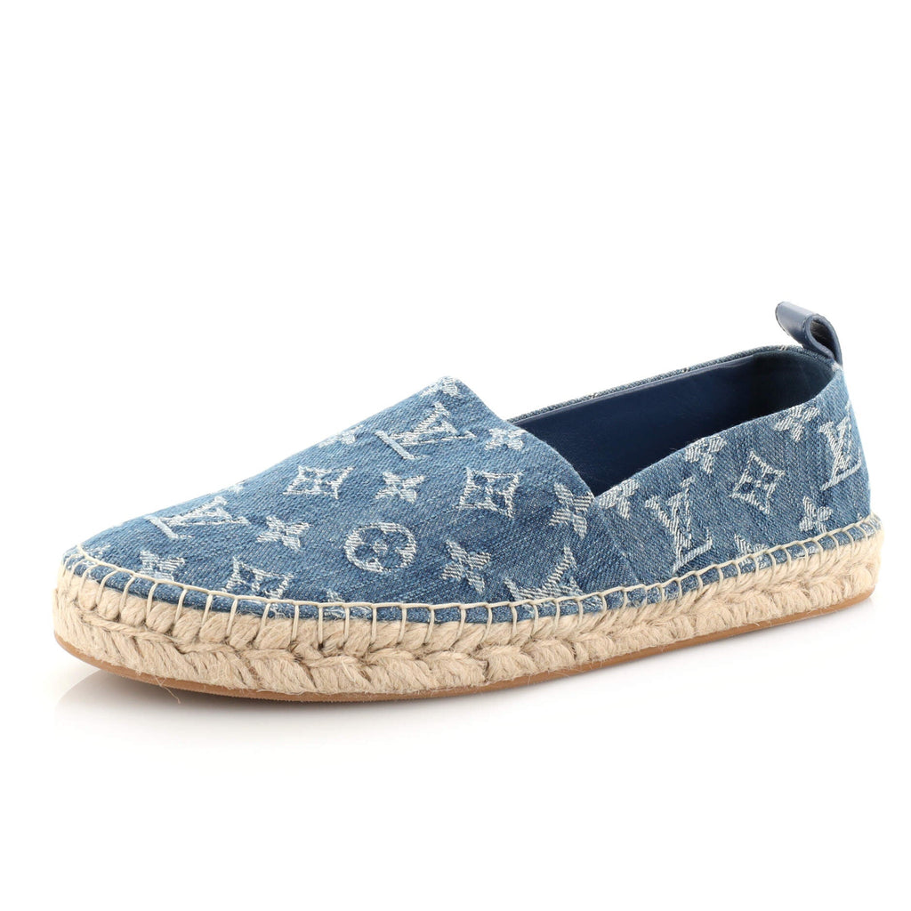 Women's Starboard Flat Espadrille Monogram Denim