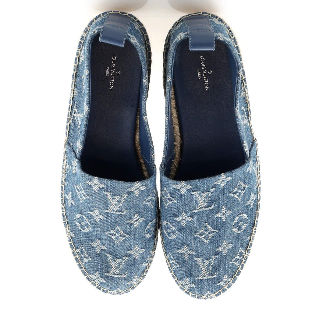 Women's Starboard Flat Espadrille Monogram Denim