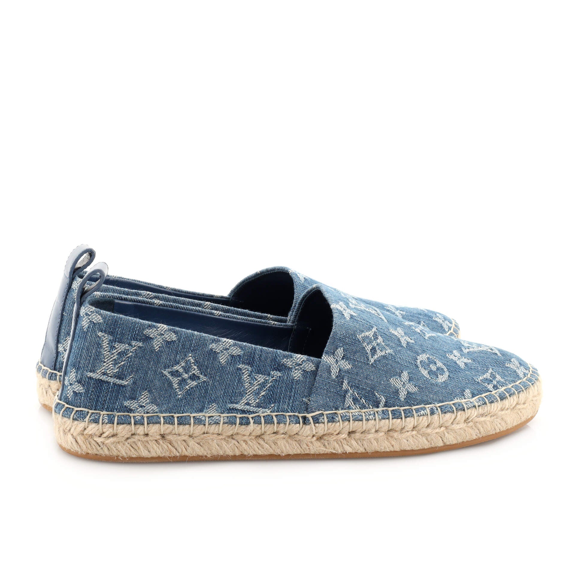 Women's Starboard Flat Espadrille Monogram Denim