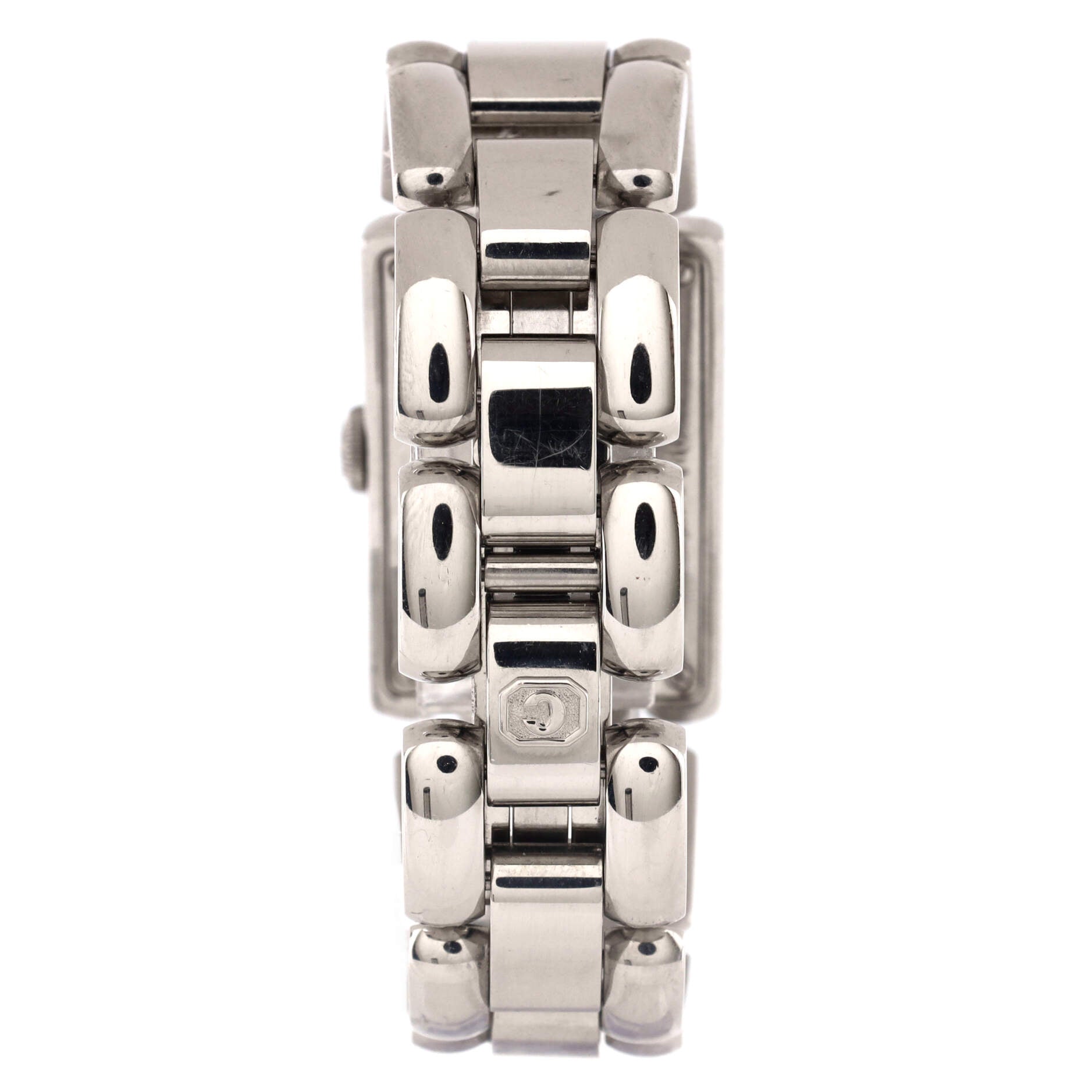 La Strada Quartz Watch Stainless Steel with Diamond Bezel 24
