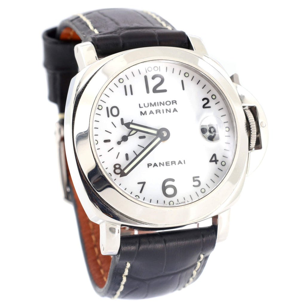 Luminor Marina Automatic Watch Stainless Steel and Alligator 40