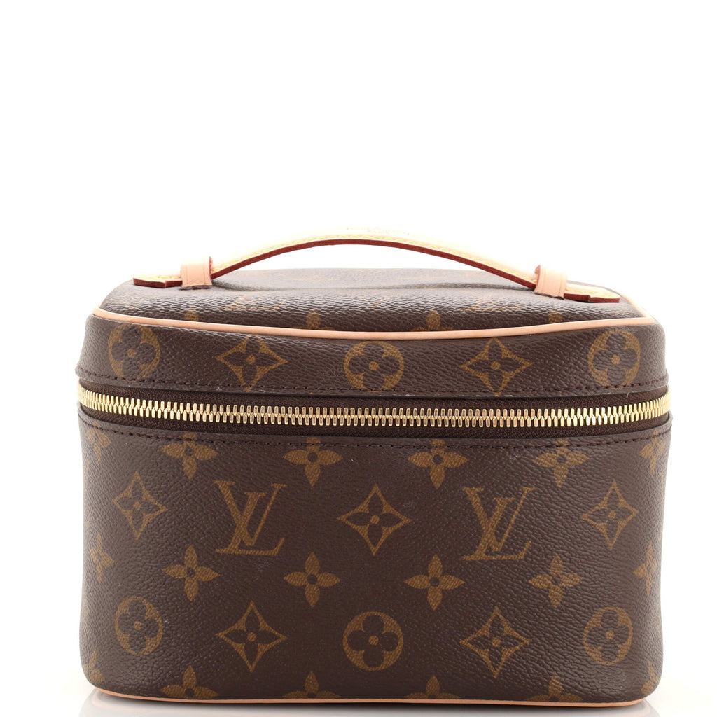 Nice Vanity Case Monogram Canvas Mini