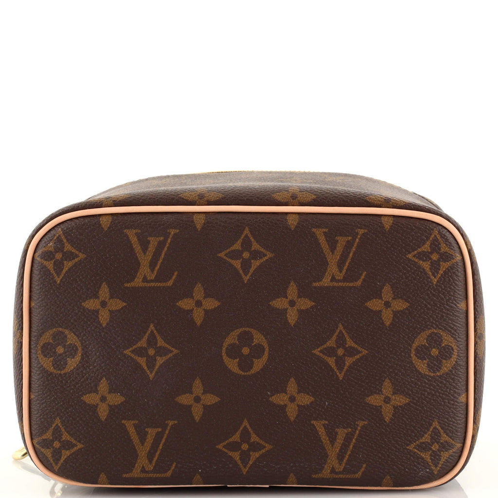 Nice Vanity Case Monogram Canvas Mini