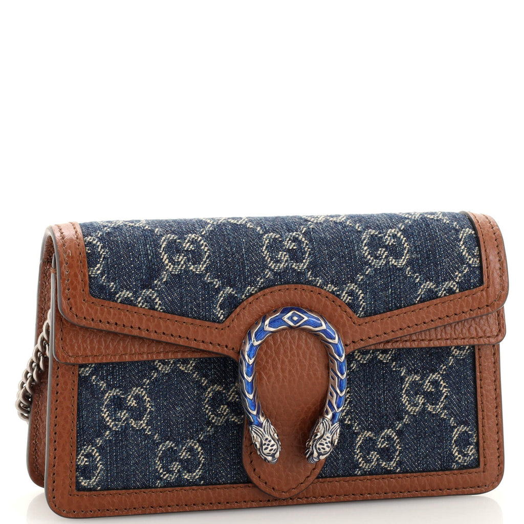 Dionysus Bag GG Denim Super Mini