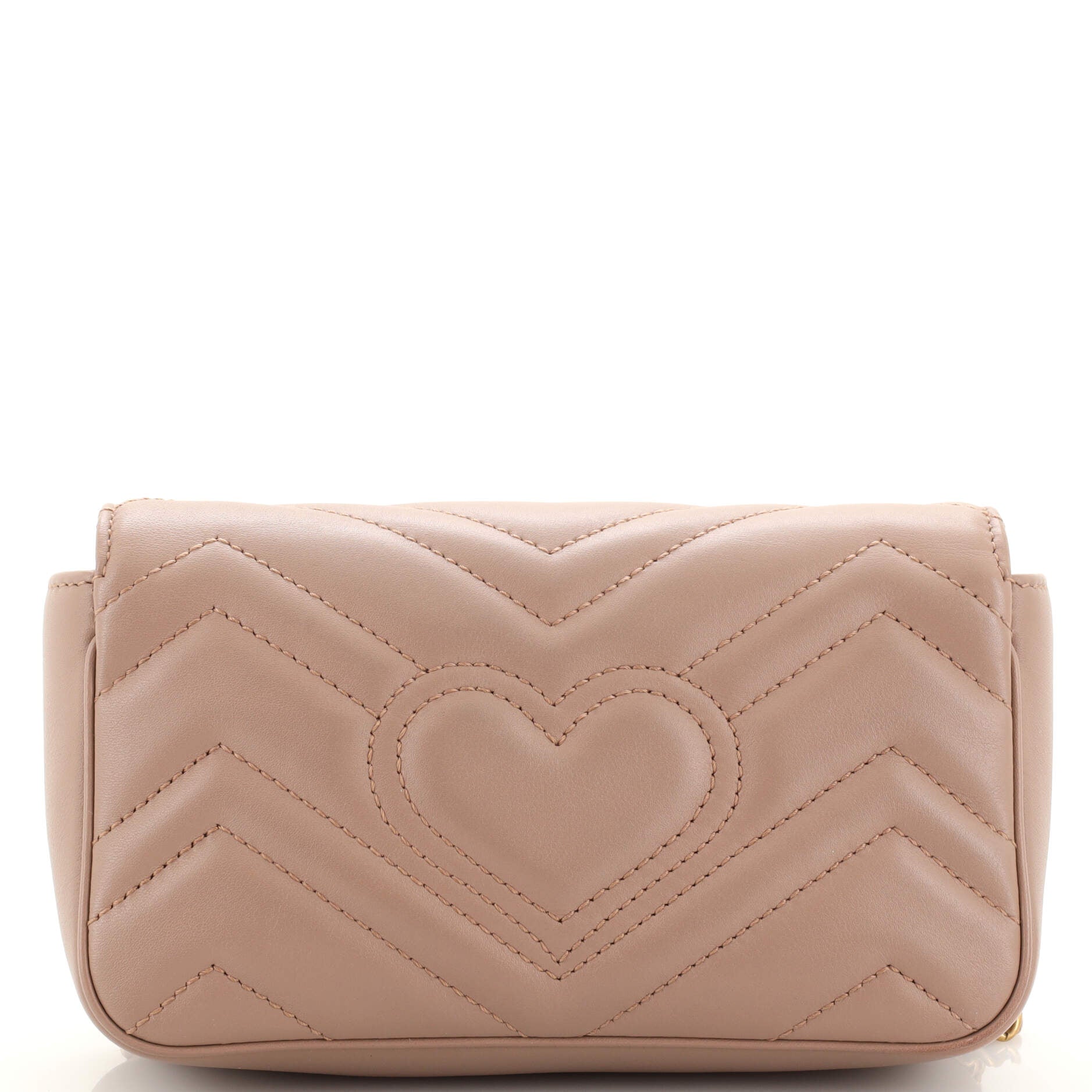 GG Marmont Flap Bag Matelasse Leather Super Mini