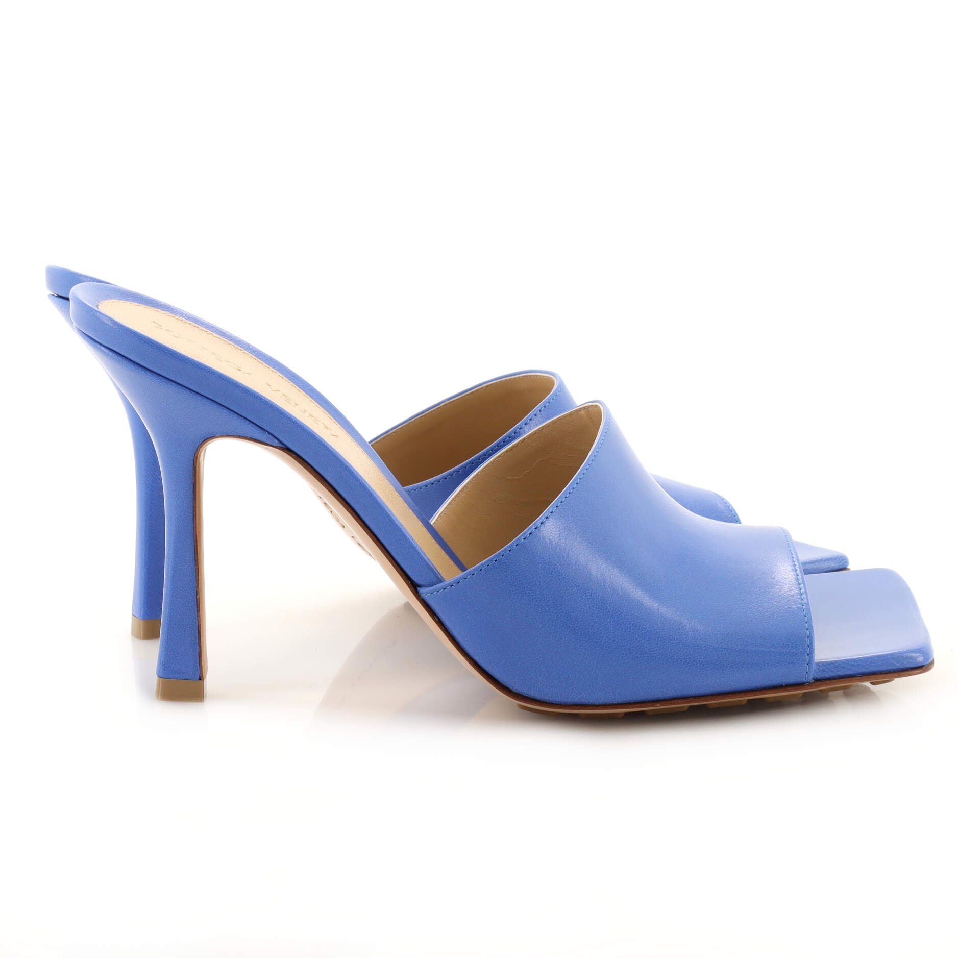 Women's Stretch Mule Sandals Leather 90