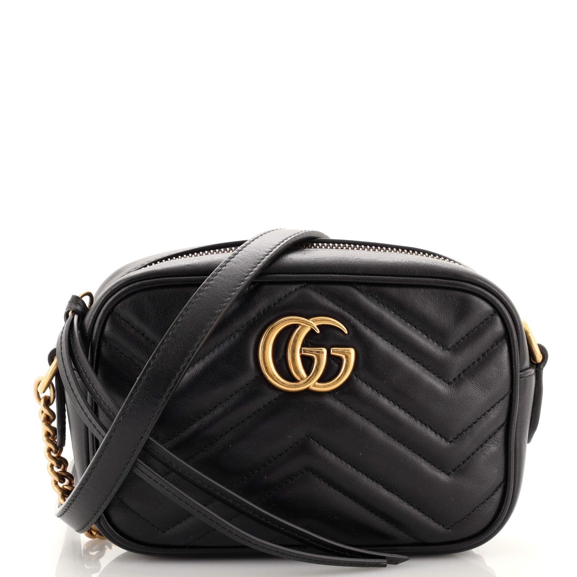 GG Marmont Shoulder Bag Matelasse Leather Mini