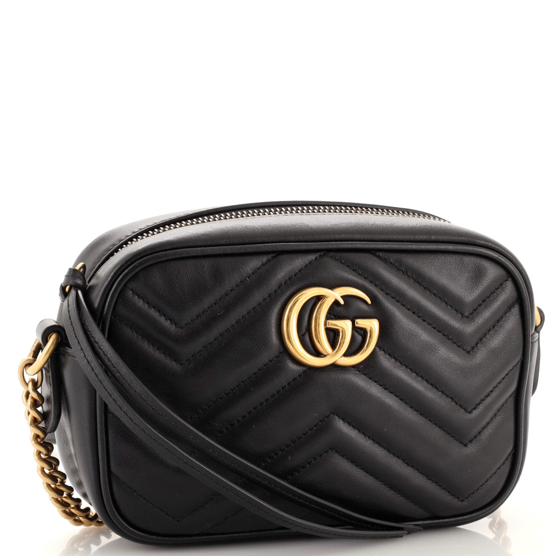 GG Marmont Shoulder Bag Matelasse Leather Mini