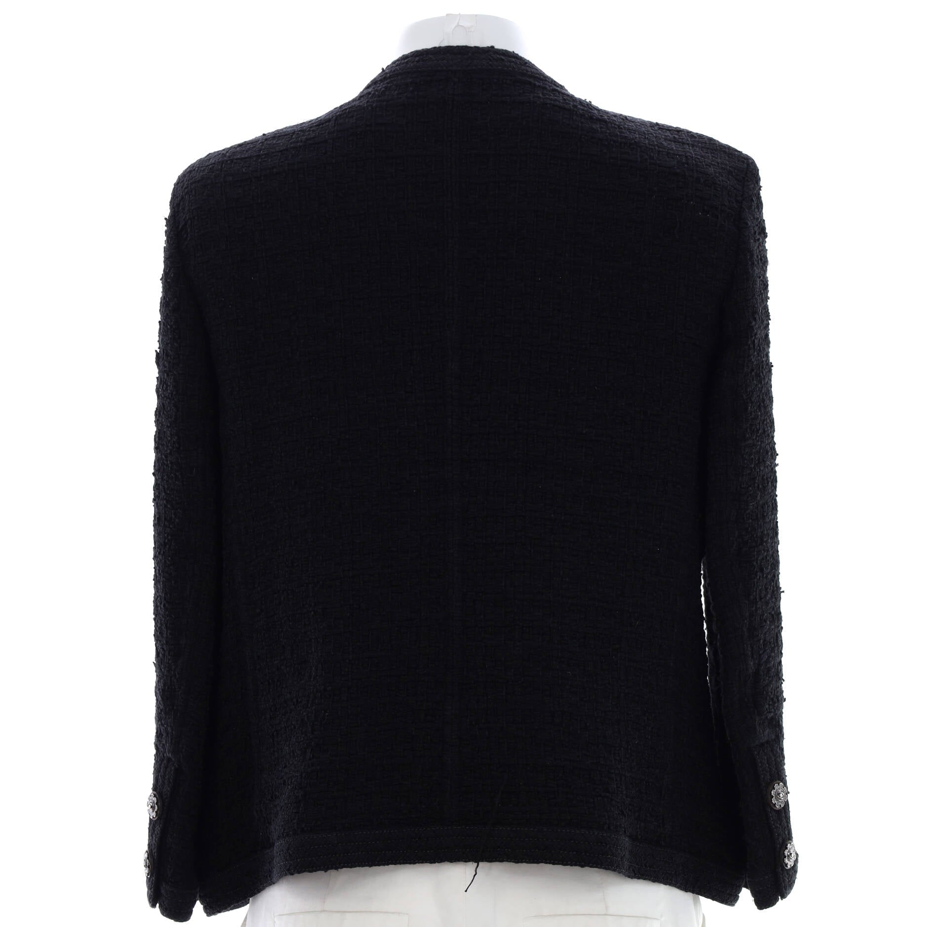 Women's Collarless Paris-Seoul Fantasy Jacket Tweed