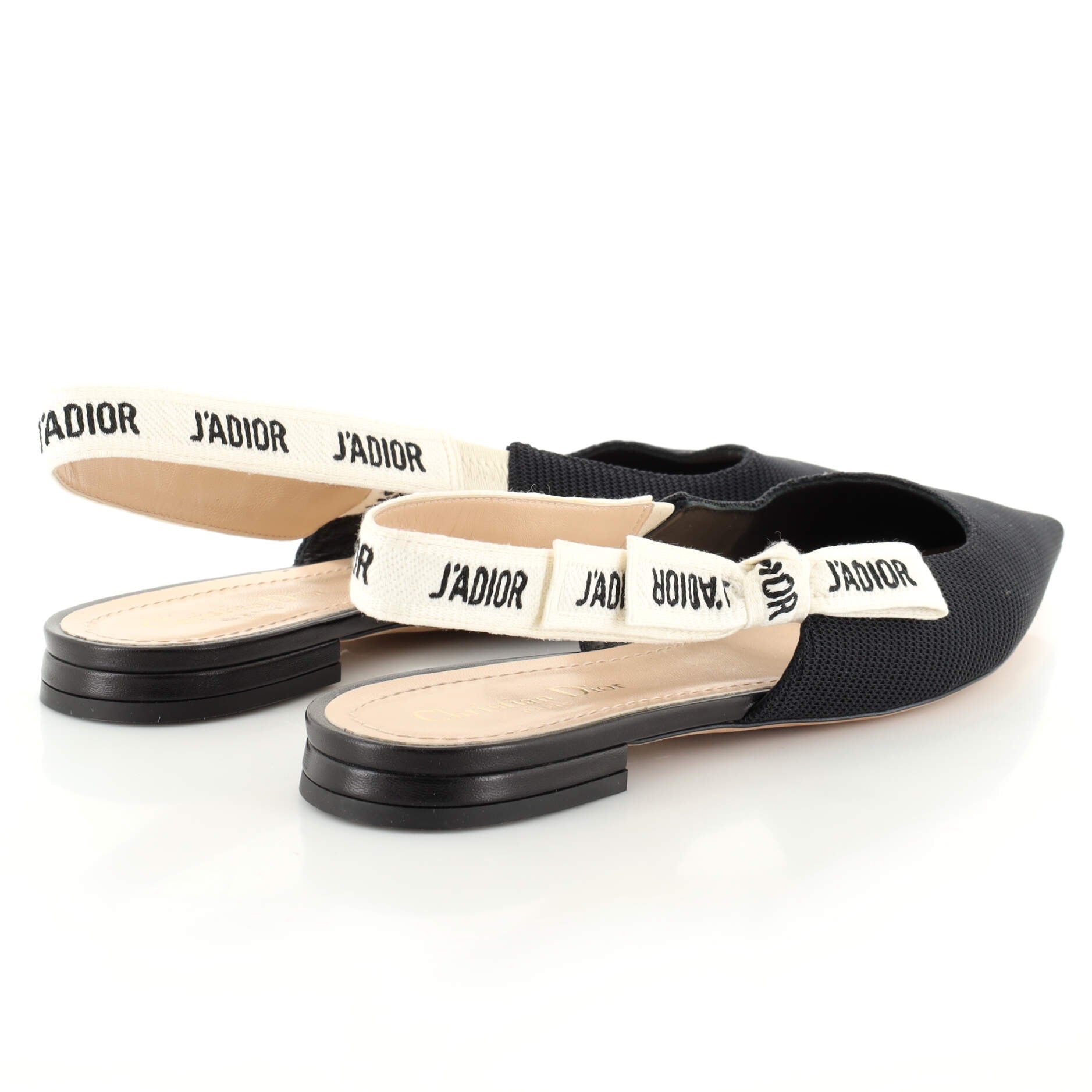 Women's J'adior Slingback Flats Cotton