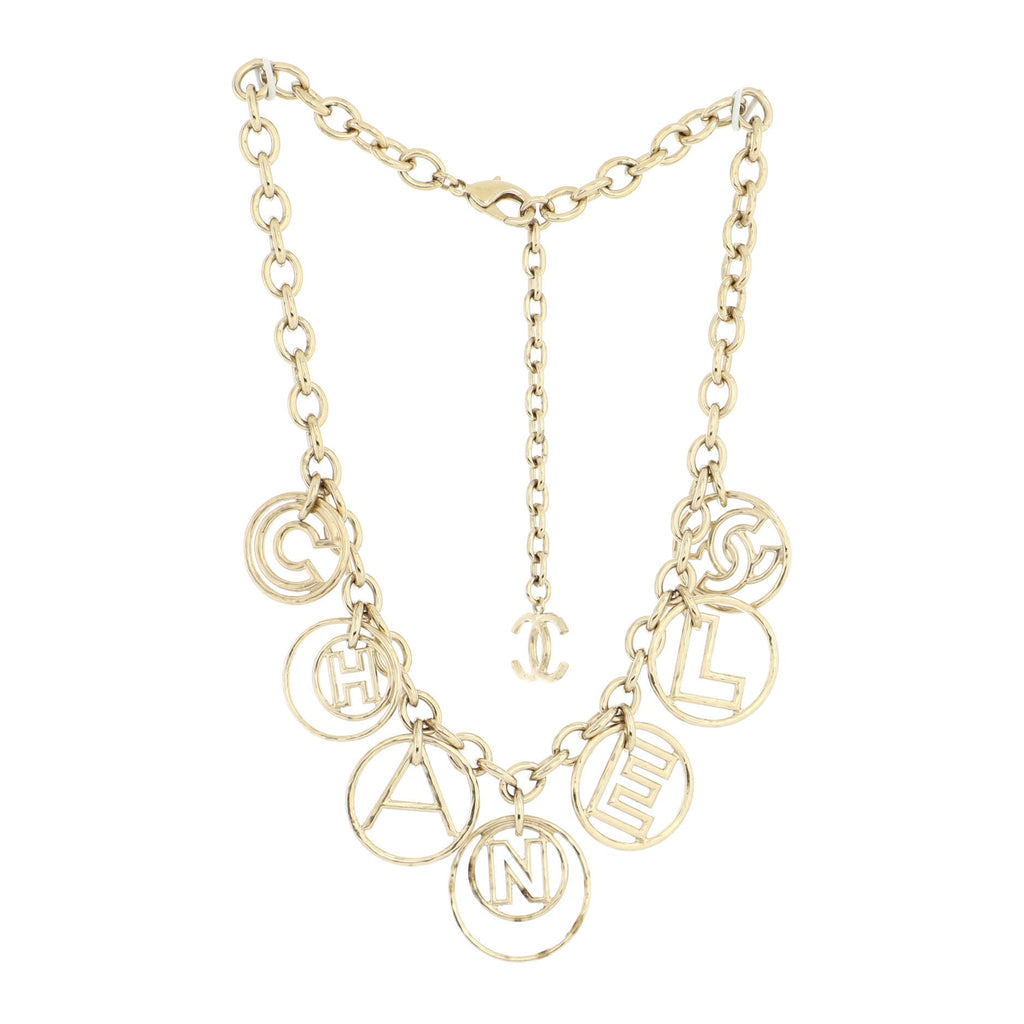 Hoop Cuba Logo Necklace Metal