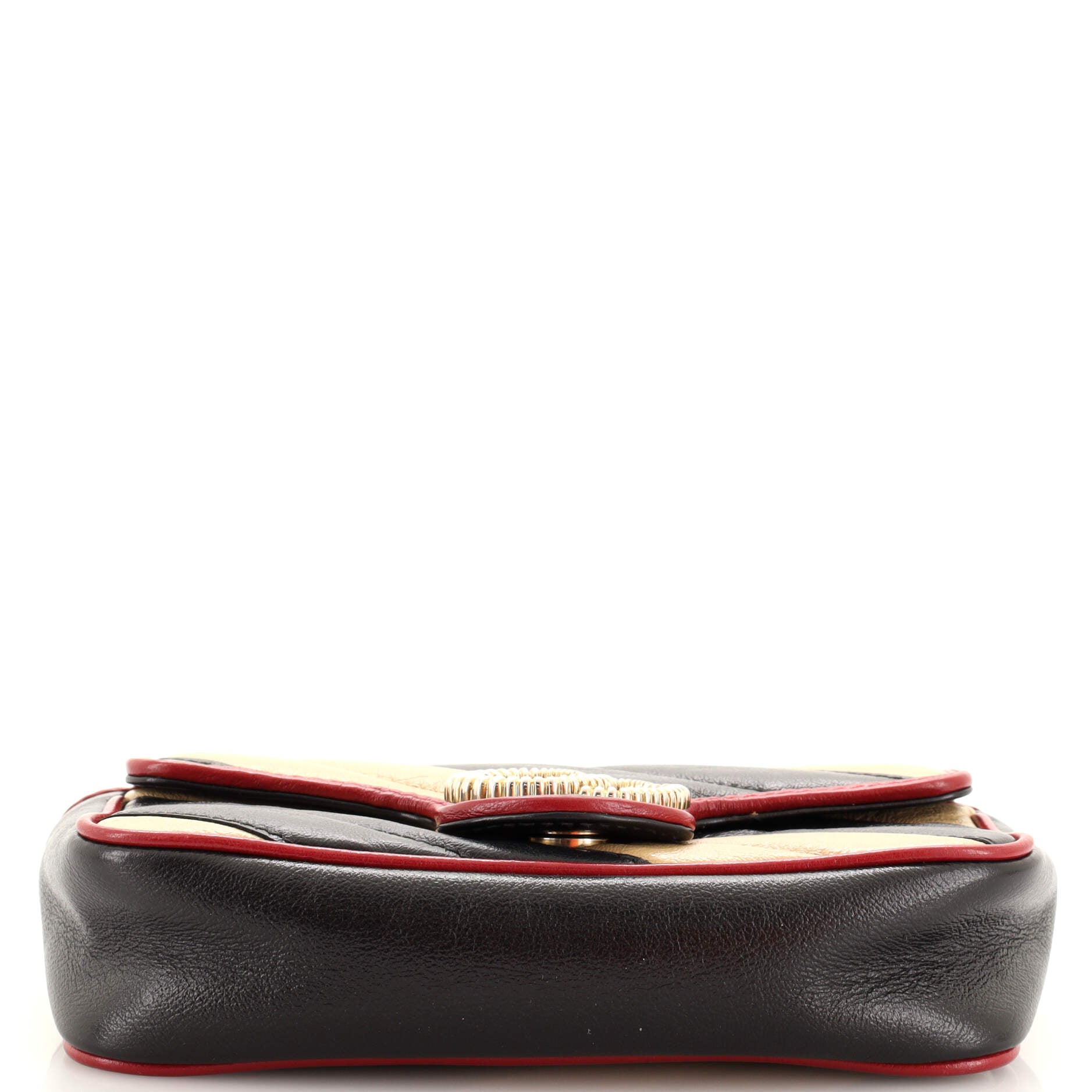 GG Marmont Flap Bag Diagonal Quilted Leather Super Mini