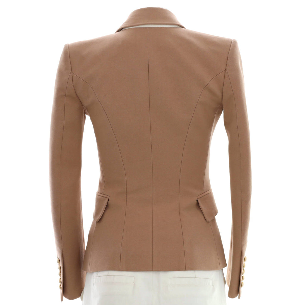 Women's Double Breasted Blazer Cotton and Modal Blend