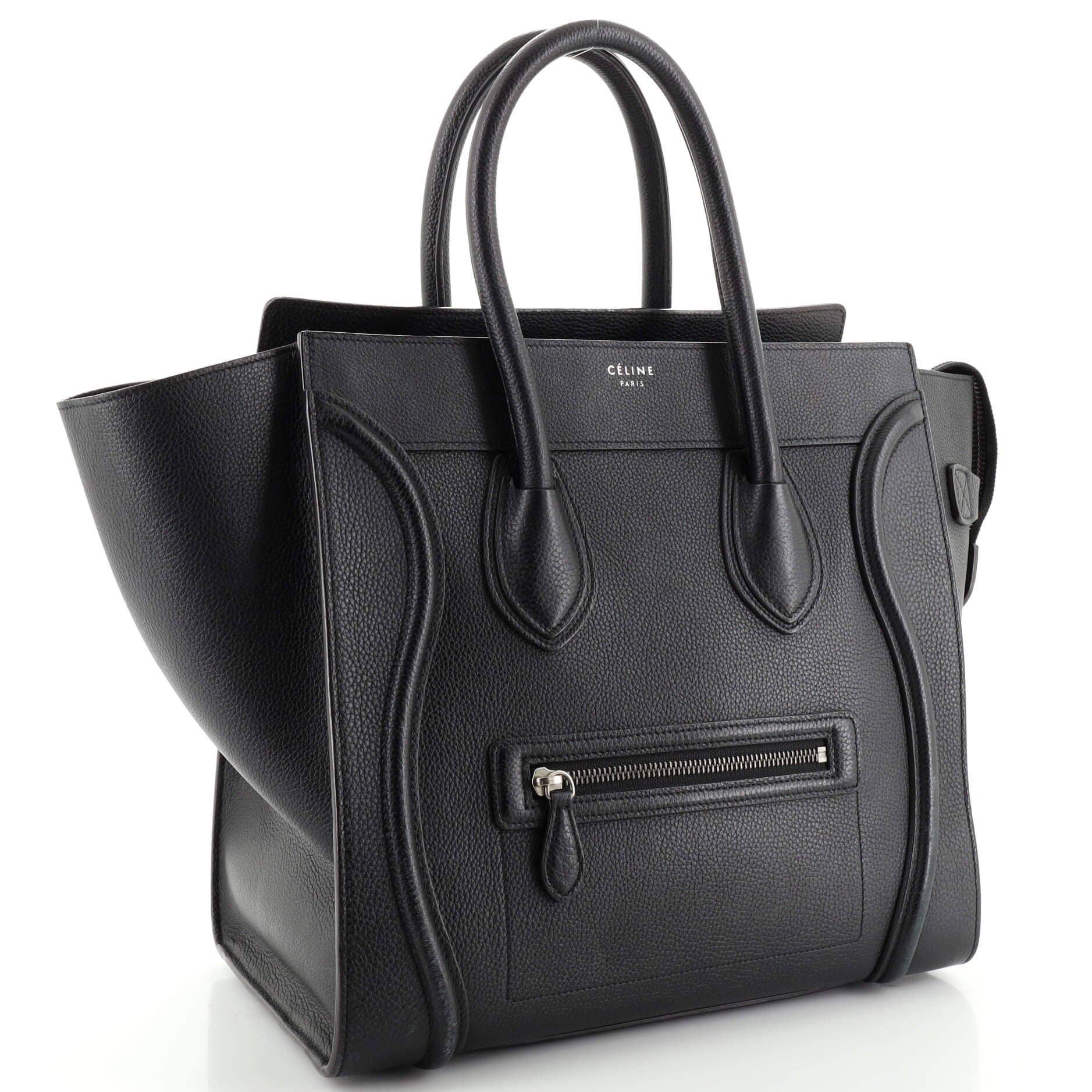 Luggage Bag Grainy Leather Mini