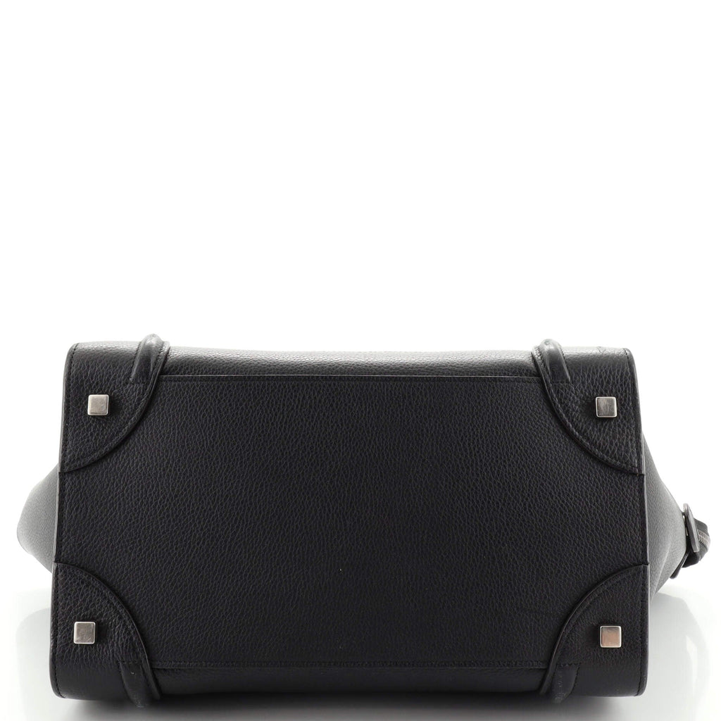 Luggage Bag Grainy Leather Mini