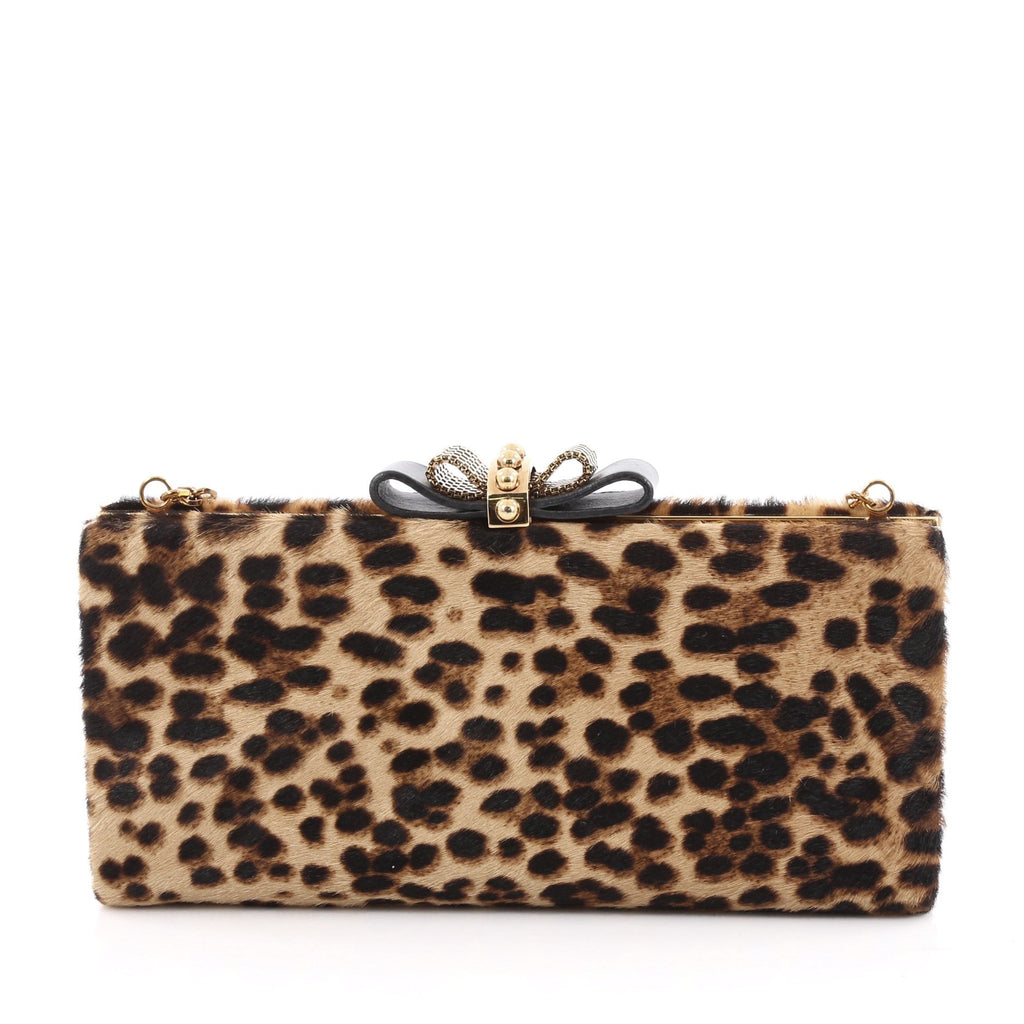 Sweet Charity Box Clutch Pony Hair