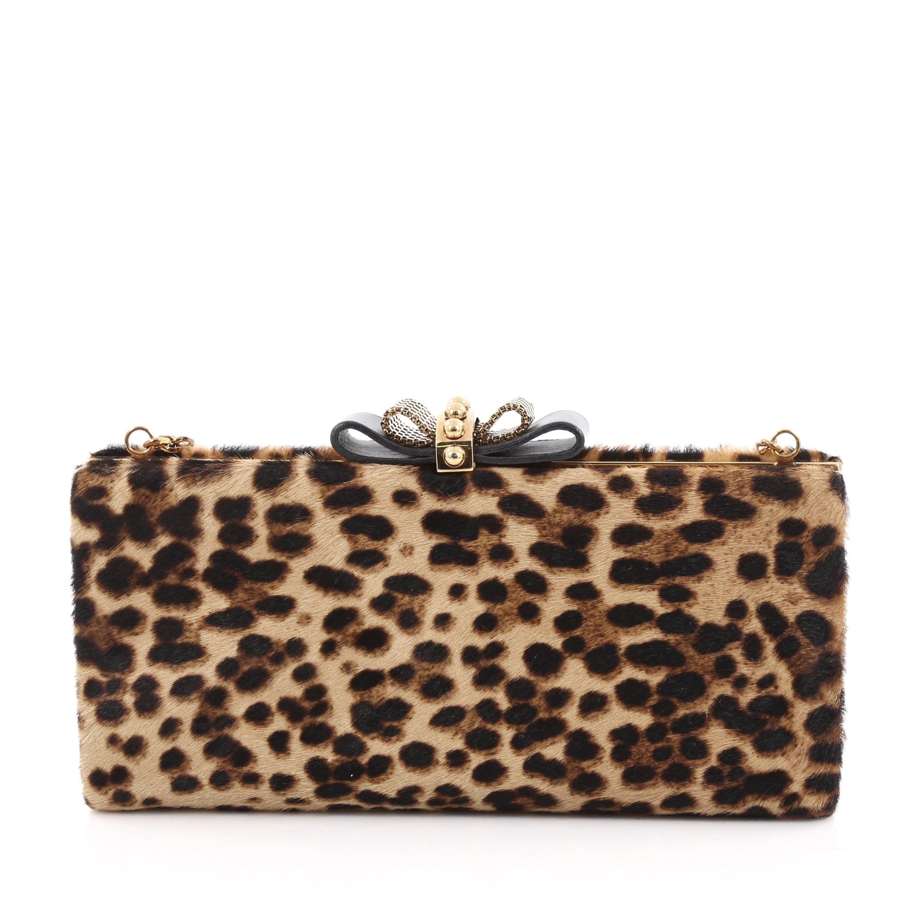 Sweet Charity Box Clutch Pony Hair
