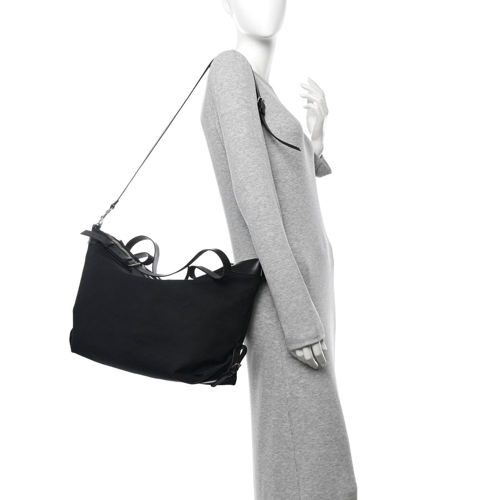 Canvas ID Shopping Bag Black