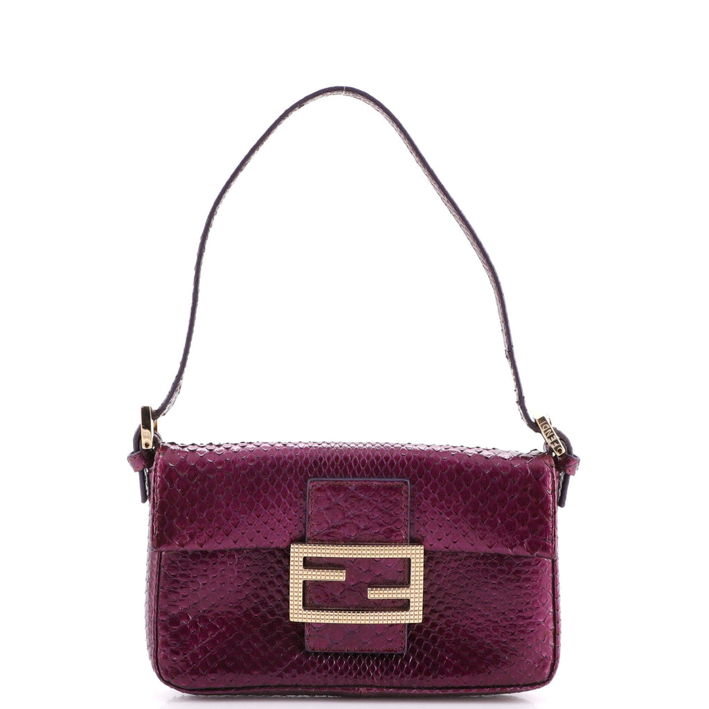 Baguette Bag Python Mini