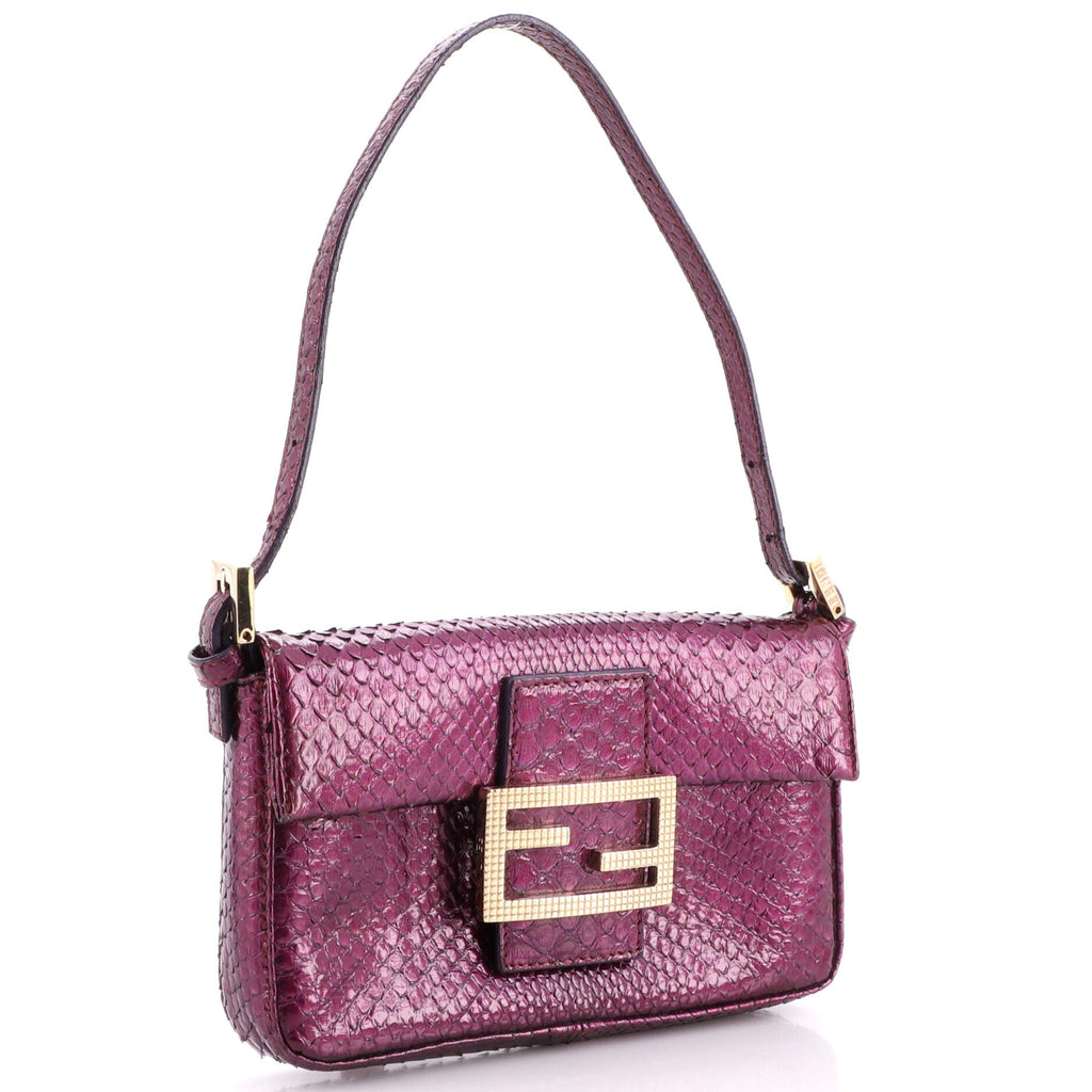 Baguette Bag Python Mini